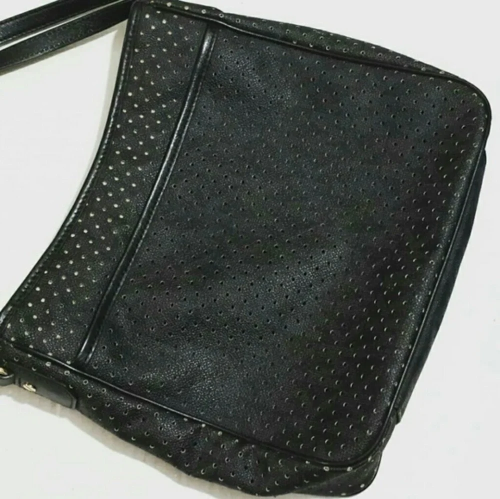 Michael Kors Perforated Leather Signature Bag